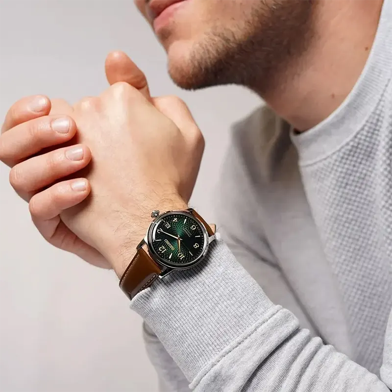 Seiko Presage Cocktail Time Mojito Automatic Men's Watch- SRPE45J1